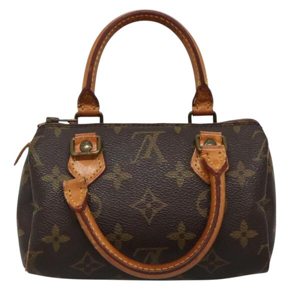 LOUIS VUITTON Monogram Mini Speedy Hand Bag M41534 - Picture 2 of 16